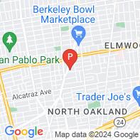 View Map of 3075 Adeline Street,Berkeley,CA,94703